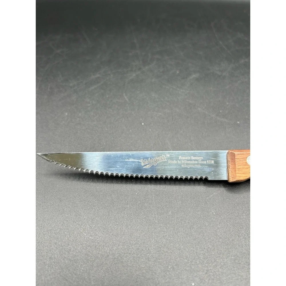 USINGER'S Famous Sausage Milwaukee STEAK KNIFE Souvenir